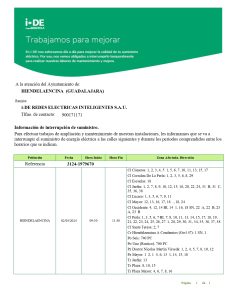 Información de interrupción de suministro eléctrico en Hiendelaencina 2 de abril