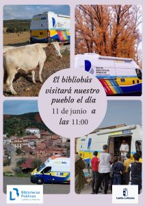 Bibliobus en Hiendelaencina – 11  de Junio a las 11:00