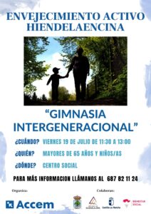 Gimnasia Intergeneracional: 19/07/2024