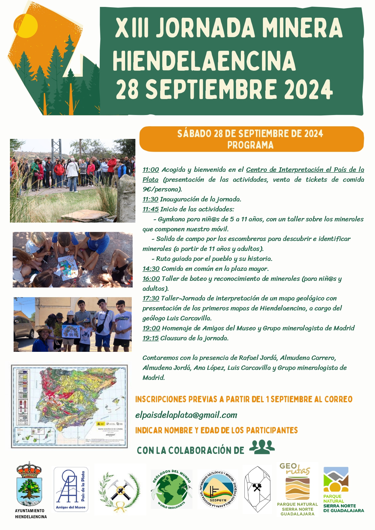 XIII Jornada Minera – Hiendelaencina 28 Septiembre 2024
