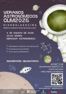 Veranos Astronómicos – 8 de Agosto en Hiendelaencina