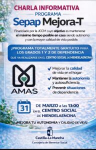 Charla Informativa. Programa: SEPAP Mejora-T