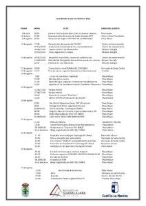 Calendario de eventos verano 2026: Hiendelaencina