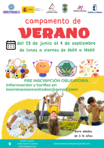 Campamento de verano Hiendelaencina 2026 en la Biblioteca Municipal